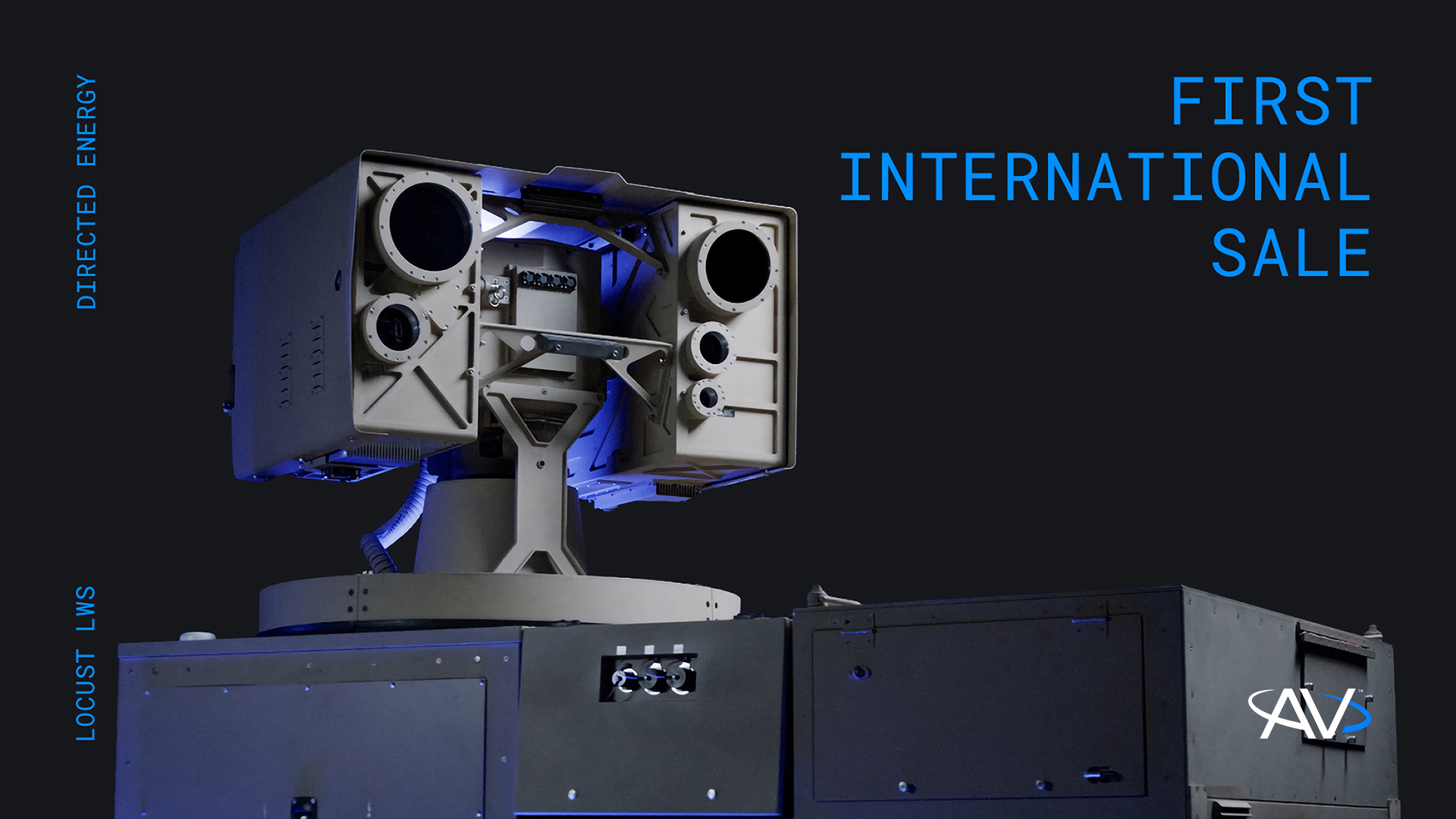 AV Secures First International Order for LOCUST® Directed Energy Counter‑Drone Systems